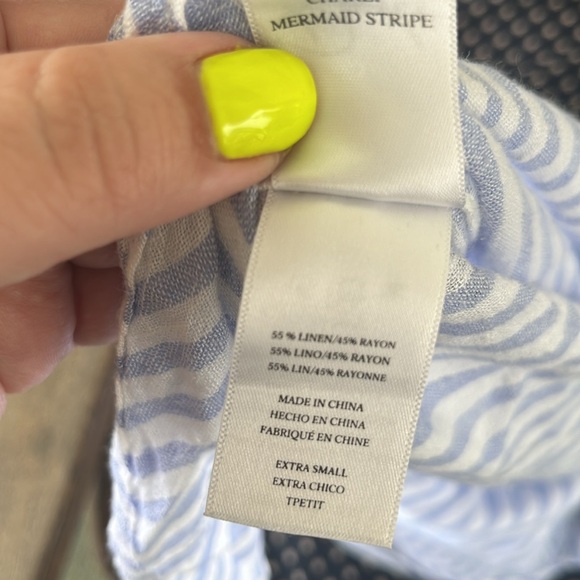 Rails Linen Charli Mermaid Button Down Top - Picture 14 of 14